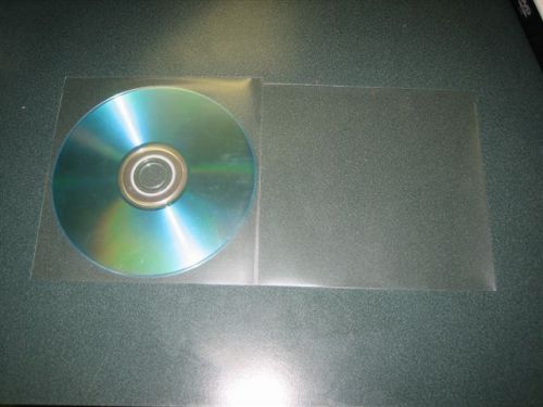 1000 NEW CLEAR STURDY PP CD DVD SLEEVE,6MIL,PSP79