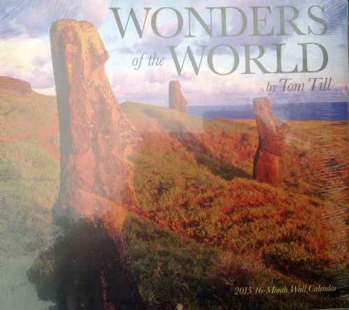 2015 16 Month Wonders Of The World 12x12 Nature Wall Calendar NEW/SEALED