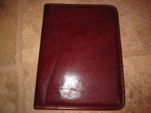 NWOT Jack Georges Leather Writing Pad