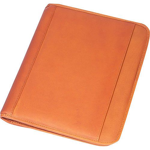 Clairechase classic folio - saddle journals planners and padfolio new for sale
