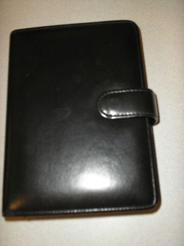 Rolodex Personal Organizer Leather bound 6 ring business card holder