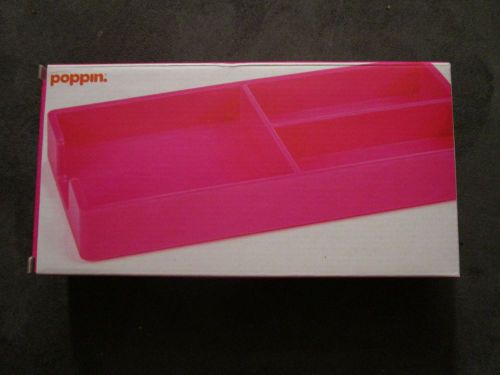 Poppin. Bits + Bobs Tray (Pink)