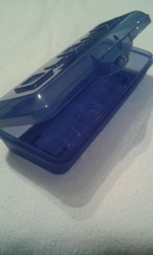 Sterlite plastic pencil case nail holder organizer food holder