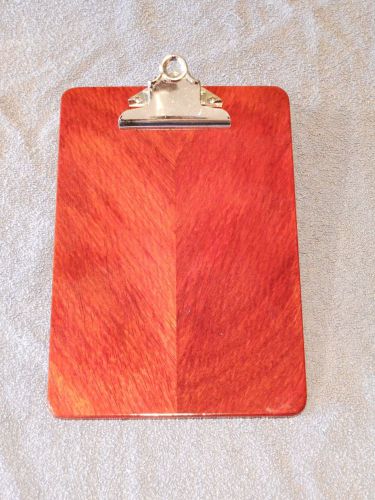 Small Wood Clipboard  / Personally Hand Crafted / Unique Miniature Memo Notepad