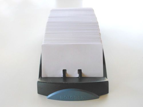 ROLODEX Flat Card File Includes 2.25&#034; x 4&#034;  Blank Cards