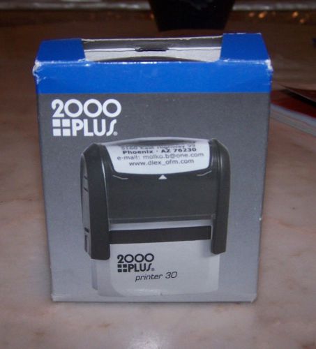 2000 PLUS Self Inking Rubber Stamp &#034;TRAINING USE ONLY&#034; Brand New