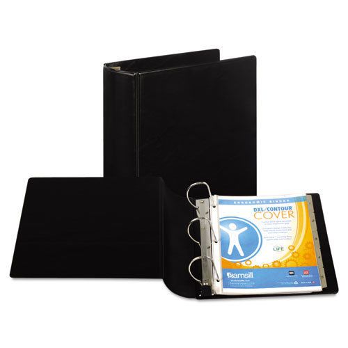 Top performance dxl angle-d view binder, 4&#034; capacity, black for sale