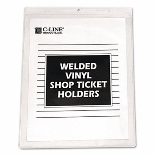 C-line Vinyl Shop Ticket Holder, Both Sides Clear, 9 x 12, 50/BX (CLI80912)