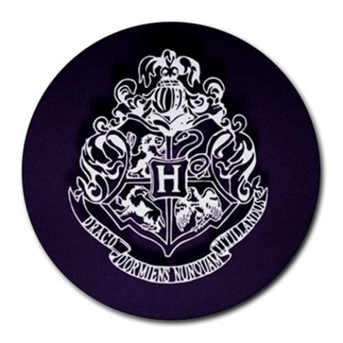 Harry Potter Crest Cutouts Round Mousepad Mouse Pad Free Shipping