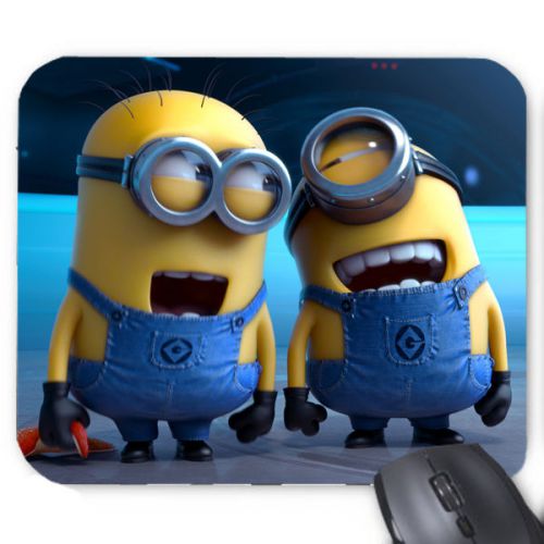 Despicable Me Minion Minions Logo Mousepad Mouse Mat Hot Gift New