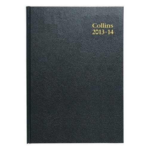 Collins 2013-2014 38m a5 week to view mid year diary - black for sale