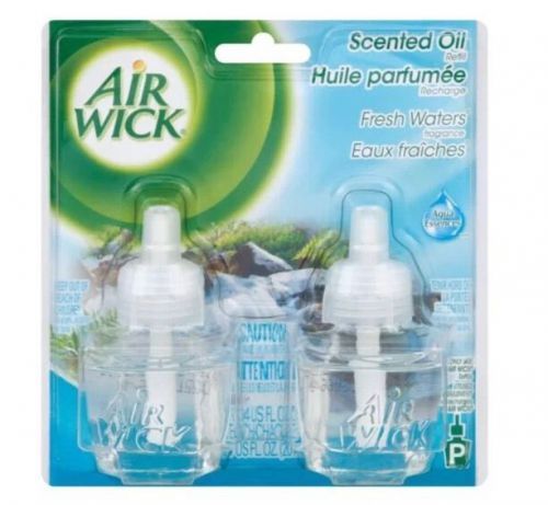 Air Wick Scented Oil Refill, Fresh Waters, 1.34 oz. 2 Pack