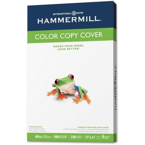 LOT OF 5 Hammermill Color Copy Paper -11&#034;x17&#034; - 60 lb -100 Bright - 250/Ream