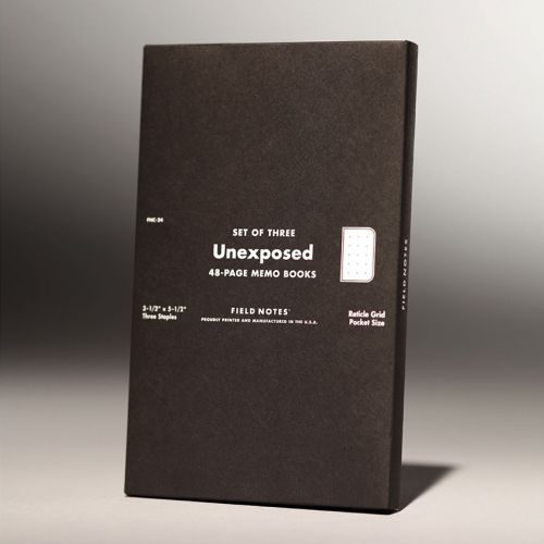 Field Notes Brand: Unexposed Limited Edition - Made in USA