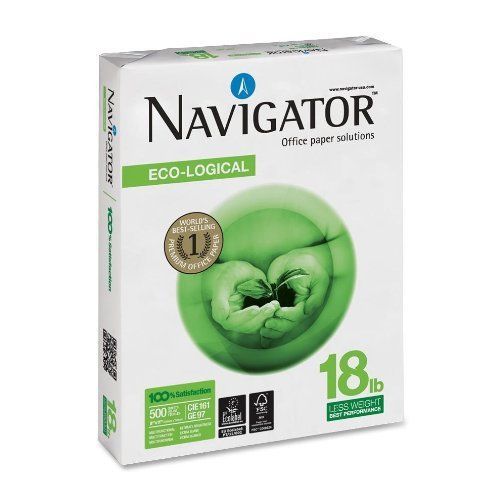 Navigator eco-logical copy &amp; multipurpose paper - for laser, inkjet (nel1118f) for sale