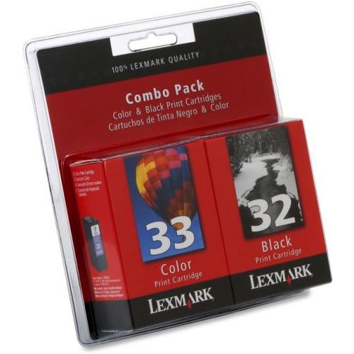 LEXMARK SUPPLIES 18C0532 32/33 TWIN PACK CLAM