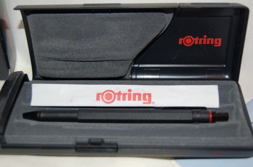 Vintage nos new unused rotring 600 hexagonal ballpoint pen with box &amp; paperwork for sale