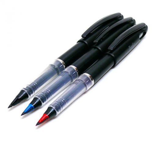 3x pentel tradio fountain pen trj50 black, red,blue color 3 colors set for sale