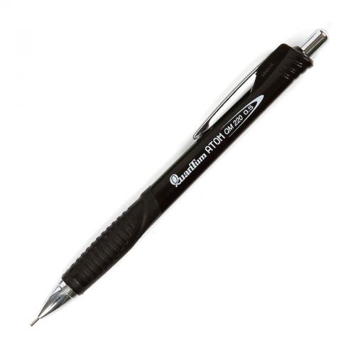 Automatic clutch / mechanical pencil 0.5 mm quantum atom qm-220 - black for sale