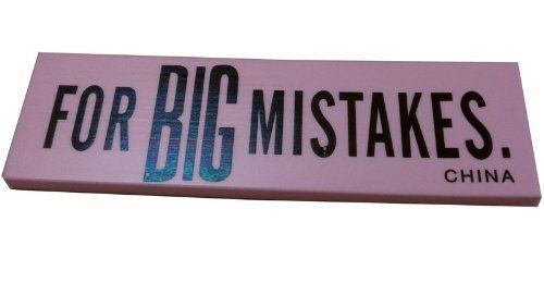 NEW Big Mistake Eraser