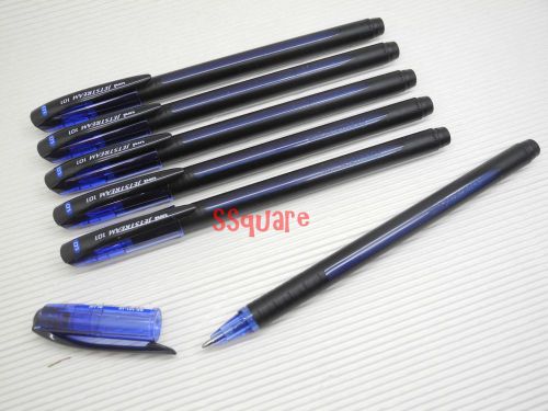 6 x Uni-Ball Jetstream SX-101 1.0mm Quick Drying Super Ink Rollerball Pens, Blue