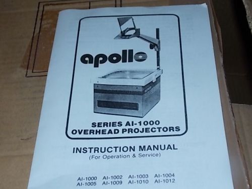 New Apollo A1-1000 Overhead Projector