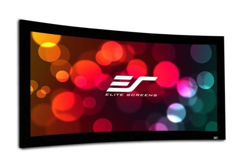 Elite Screens Curve150WH1 150&#034; (16:9) Fixed Frame Curved Front Projection Screen