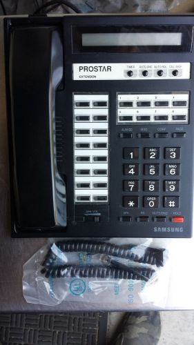 Samsung prostar lcd 816 keyset speakerphone telephone for phone system - used for sale