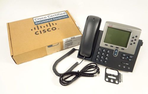 Cisco IP VoIP Unified 7960 Series Business Phone CP-7960G Refurbished