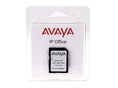 Avaya IP Office SD Card - 20 Port VM, Adv Ed, EndPoints, PowerUsers, T1, Ess Ed