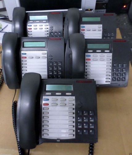 LOT OF 5 MITEL SUPERSET 4025 BUSINESS TELEPHONES T3-D3