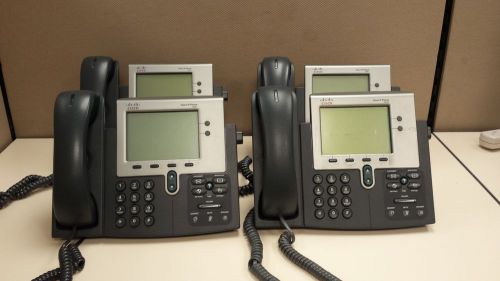 Lot of 4 Used Cisco 7941G VoIP Phones