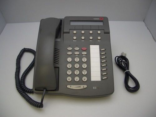 Avaya / Lucent 6408D+ Grey Business Phones with Footstand 6408D01A-323