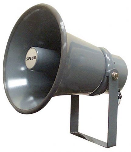 NEW Speco SPEC-SPCSPC15T 8&#034; Weatherproof PA Speaker w/ Transform