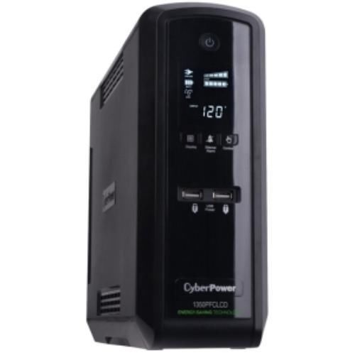 Cyberpower cp1350pfclcd ups 1350va 810w pfc compatible pure sine wave for sale