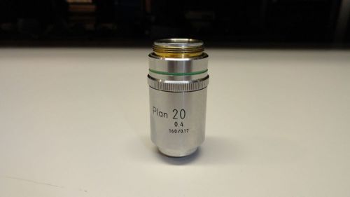 BB7-1: Genuine Nikon Plan 20 0.4 160/0.17 Objective