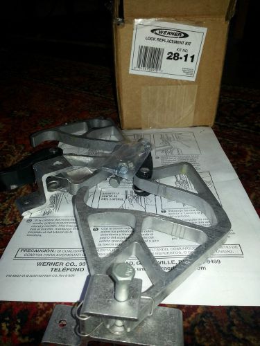 NIB Werner 28-11 replacement ladder rung kit for aluminum ladder extention