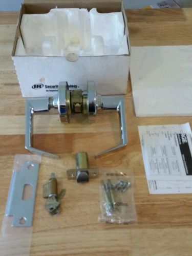 Schlage lock, bright chrome, d series, nd80 rho with tumbler &amp; keys for sale