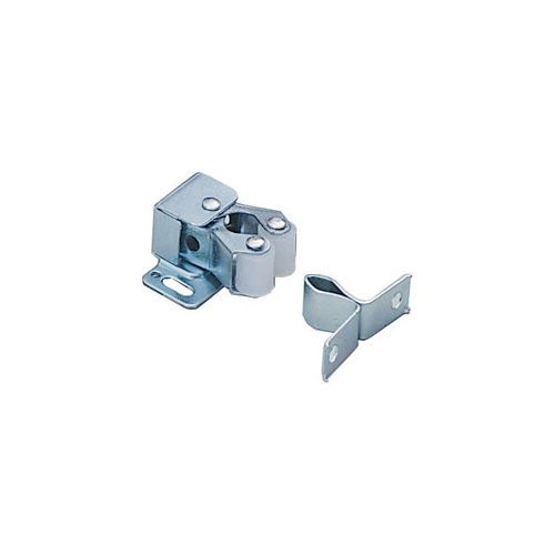 Friction Type Cabinet Latch - Spring Action - Zinc Plated
