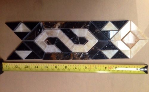 Marble/ onyx &amp; granite border/ hand cut mesh mount 70pcs for sale