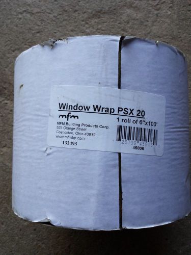 Mfm windowwrap - psx-20  6&#034; x 100&#039;  window wrap for sale