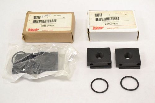 LOT 2 SCHRADER BELLOWS 094534000 PIPE CONNECTOR KIT 3/8IN ASSEMBLY B265987