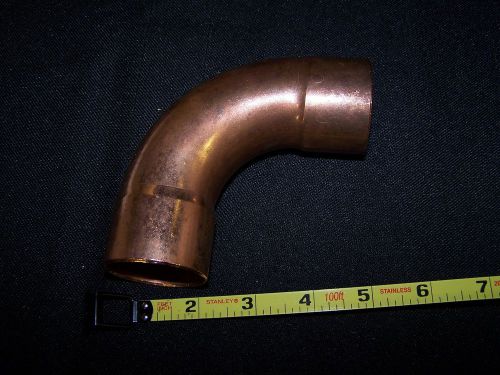 New copper 1-1/2&#034; inch 90° long radius ell elbow fitting hvac- plumbing for sale