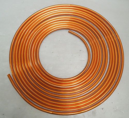 Lot Of 4 Streamline Type L Soft Copper Tubing 1/2-Inch ID x 60-Foot Coil