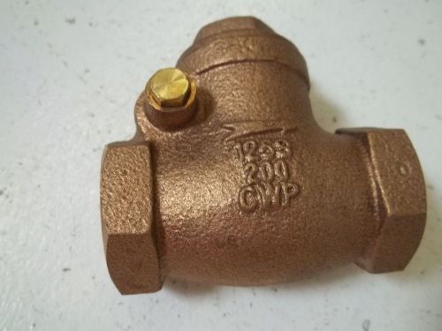 CRANE 1701  125S/200CWP BRONZE SWING CHECK VALVE 3/4&#034; *NEW OUT OF A BOX*