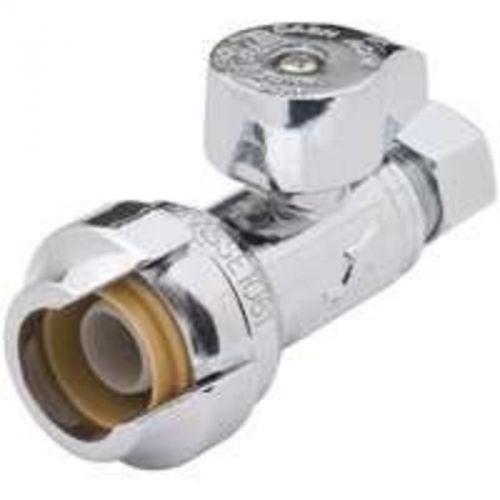 Str stop valve 1/2sbx3/8comp cash acme water supply line valves 23037-0000lf for sale