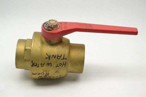 Kitz 59-212 full port 2-1/2 in 600wog brass 2way ball valve b394387 for sale