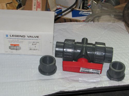 Legend valve t/s-603 true union ball 3/4&#034;150psi wog@73f npt/glue ends for sale