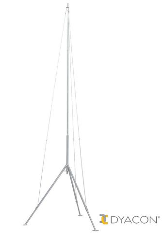 Weather station tripod tripod-1 by dyacon 7-segment (4.7 m/15.5 ft) usa quality for sale
