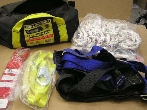 New! nailers fall protection kit 2533 large x large ansi approved safety harness for sale